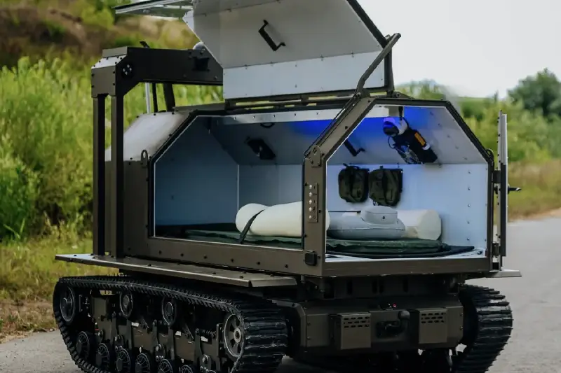 Murakha CaseEvak – a new evacuation UGV by Robotic Complexes